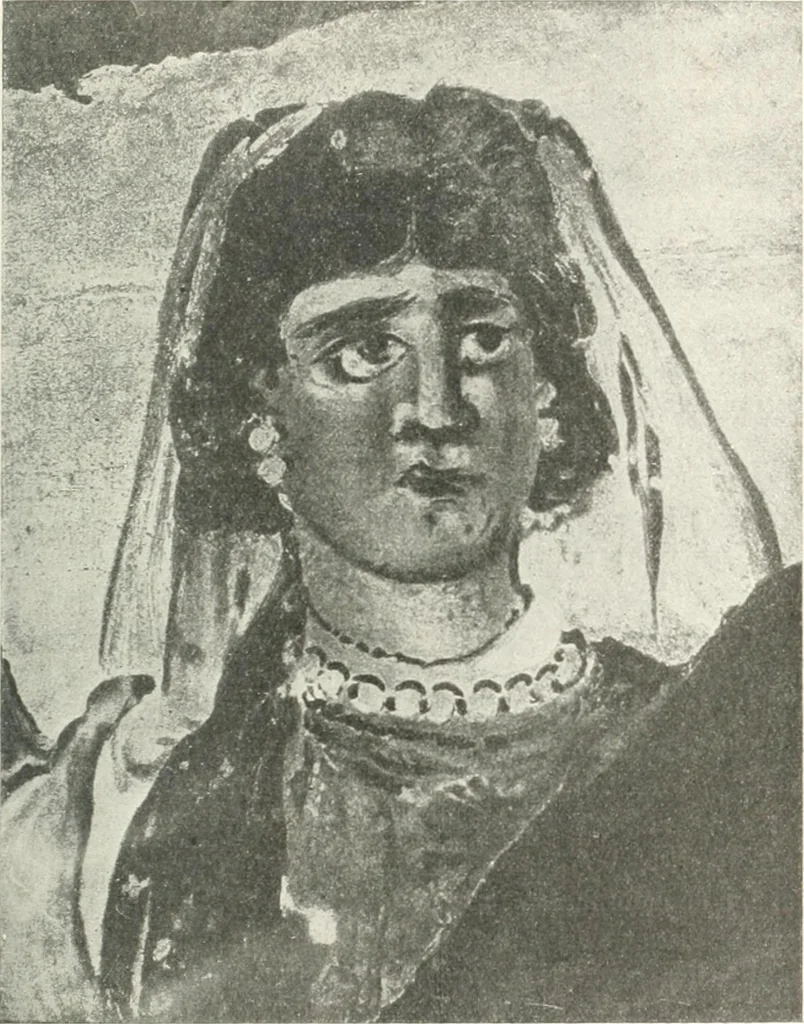 An illustration from Ikonografia Bogomateri, 1914, leaf 74