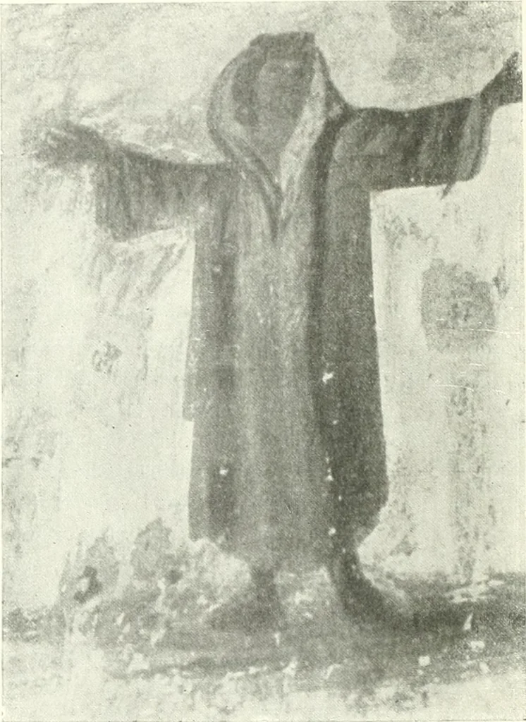 An illustration from Ikonografia Bogomateri, 1914, leaf 77