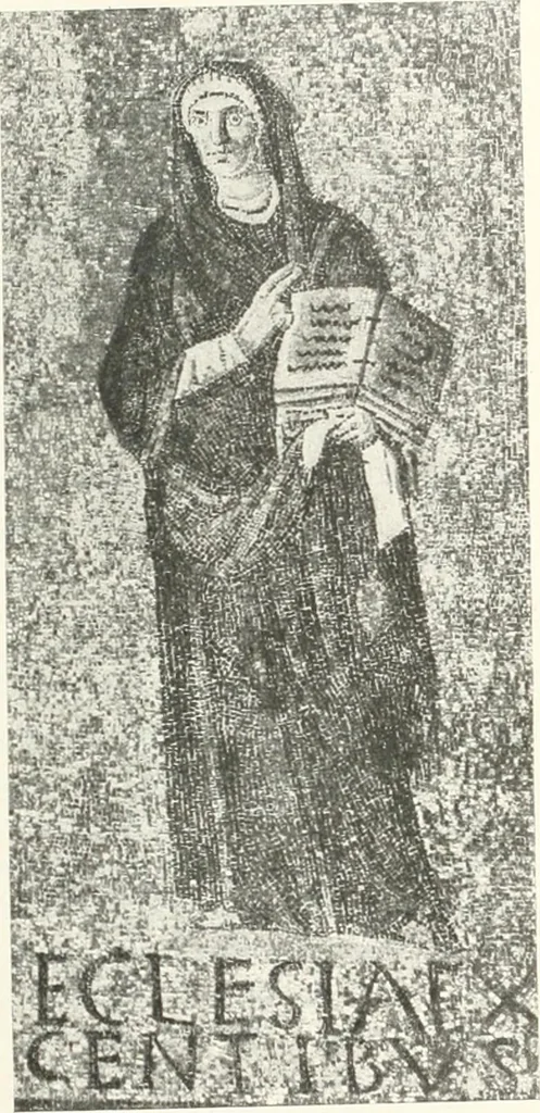 An illustration from Ikonografia Bogomateri, 1914, leaf 80