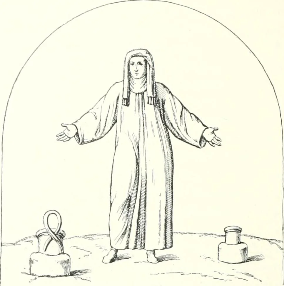 An illustration from Ikonografia Bogomateri, 1914, leaf 83