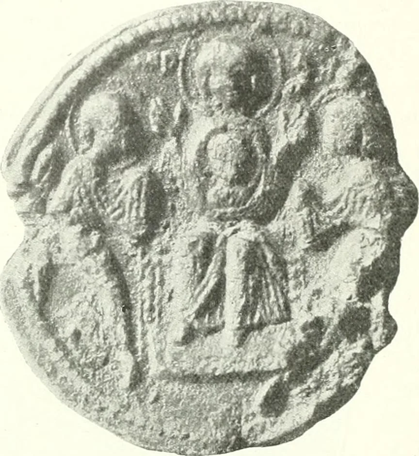 An illustration from Ikonografia Bogomateri, 1914, leaf 119