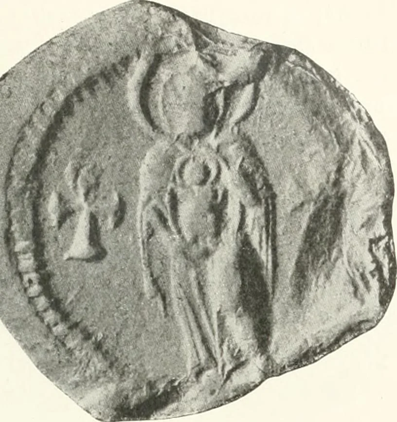 An illustration from Ikonografia Bogomateri, 1914, leaf 138