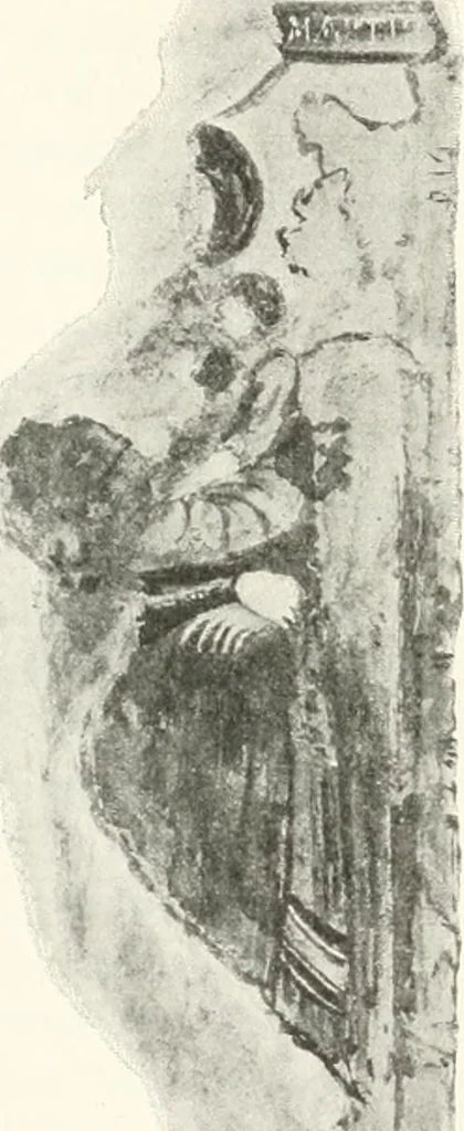 An illustration from Ikonografia Bogomateri, 1914, leaf 176