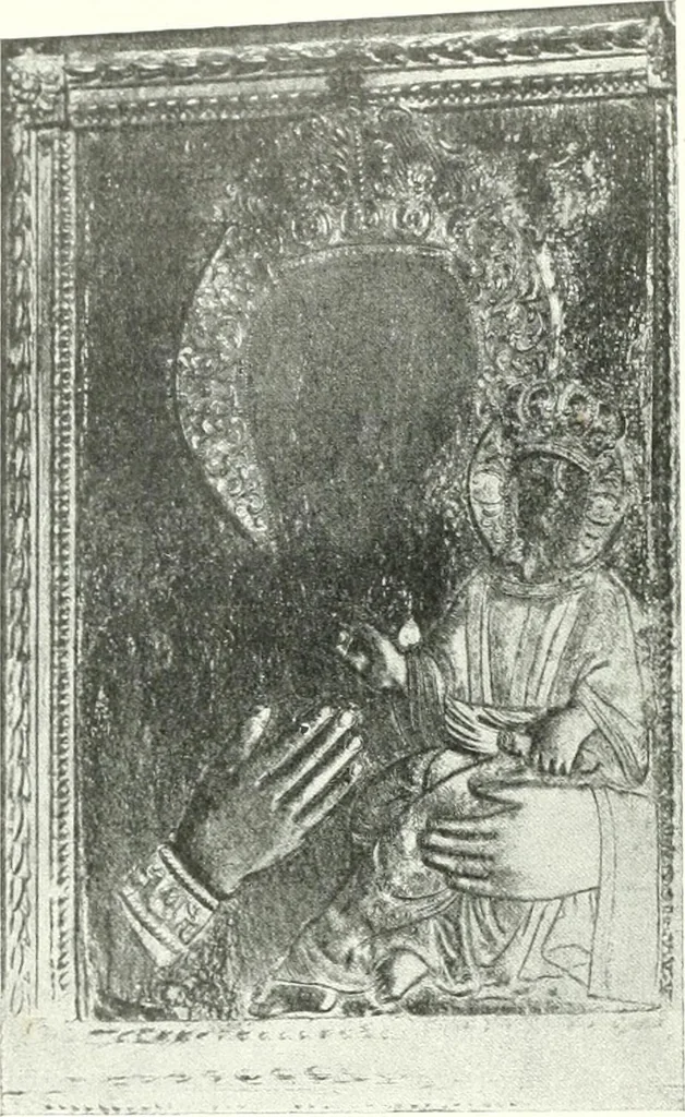 An illustration from Ikonografia Bogomateri, 1914, leaf 209
