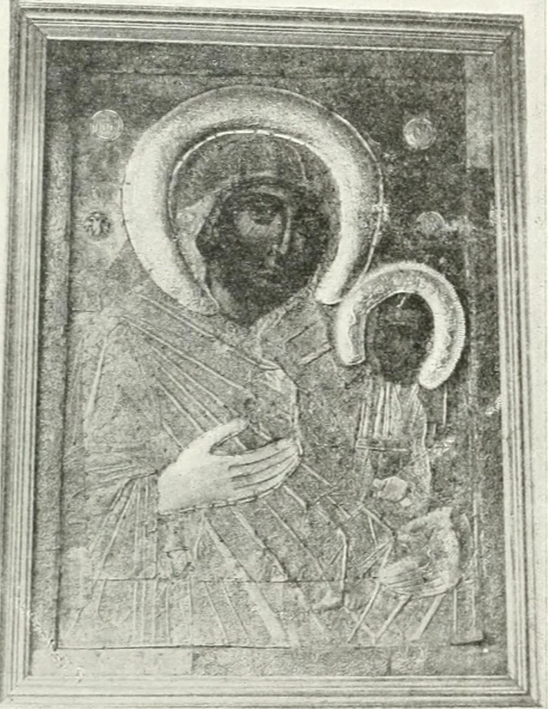 An illustration from Ikonografia Bogomateri, 1914, leaf 226