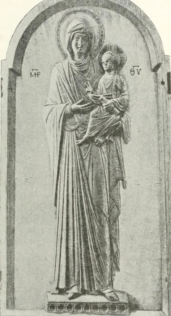 An illustration from Ikonografia Bogomateri, 1914, leaf 248