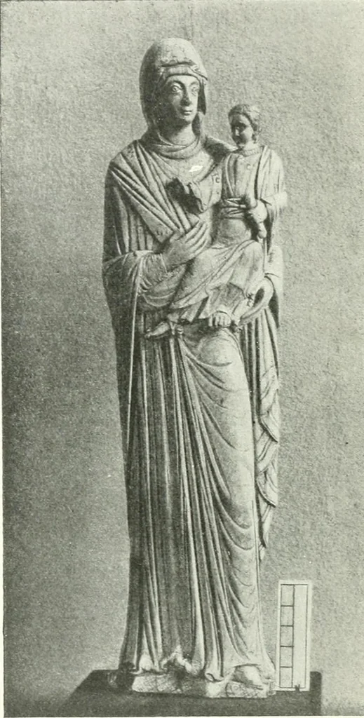 An illustration from Ikonografia Bogomateri, 1914, leaf 253