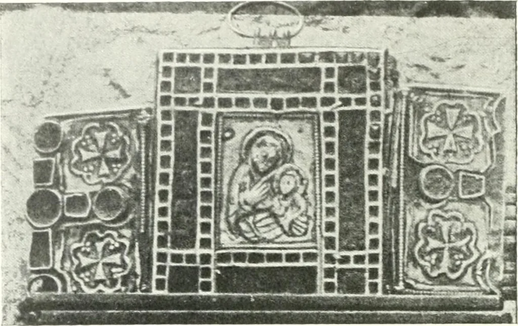 An illustration from Ikonografia Bogomateri, 1914, leaf 261