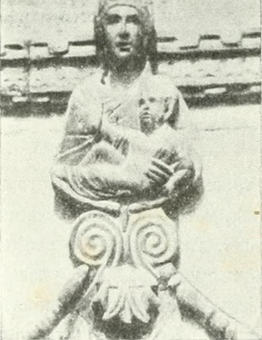 An illustration from Ikonografia Bogomateri, 1914, leaf 265