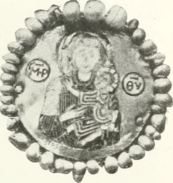 An illustration from Ikonografia Bogomateri, 1914, leaf 274