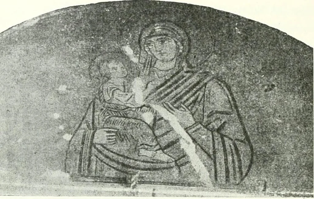 An illustration from Ikonografia Bogomateri, 1914, leaf 293