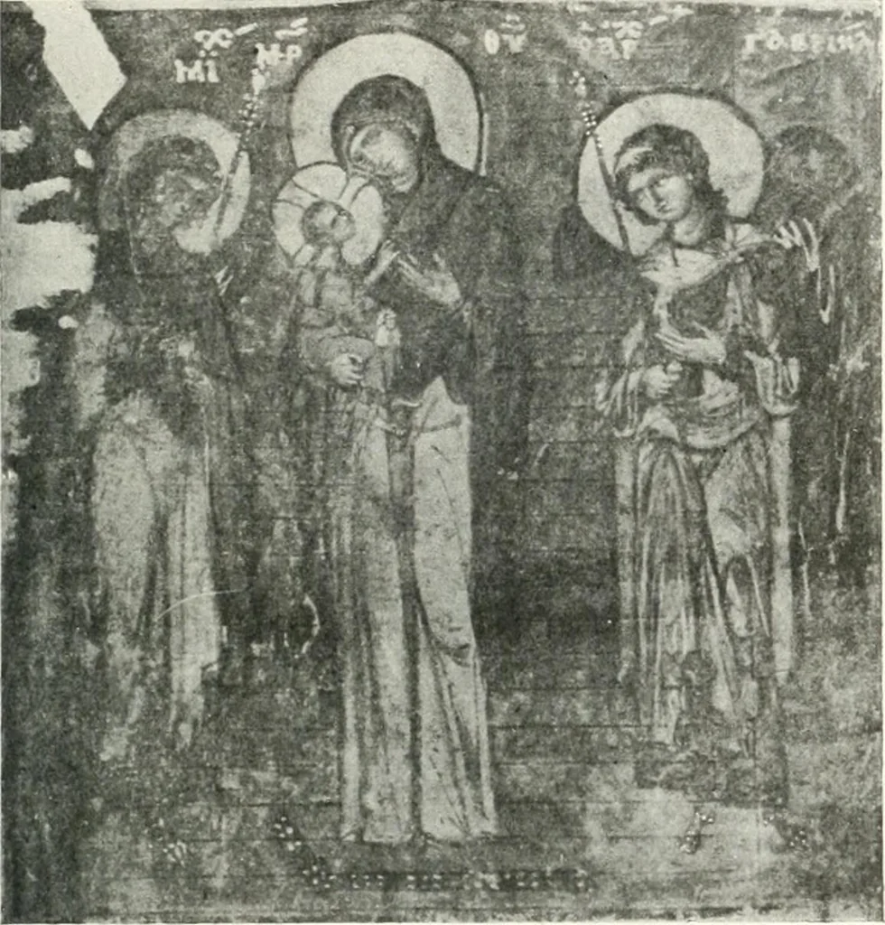 An illustration from Ikonografia Bogomateri, 1914, leaf 296