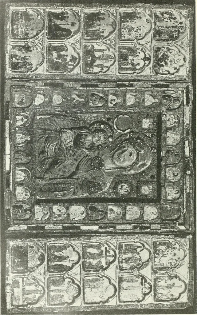 An illustration from Ikonografia Bogomateri, 1914, leaf 299