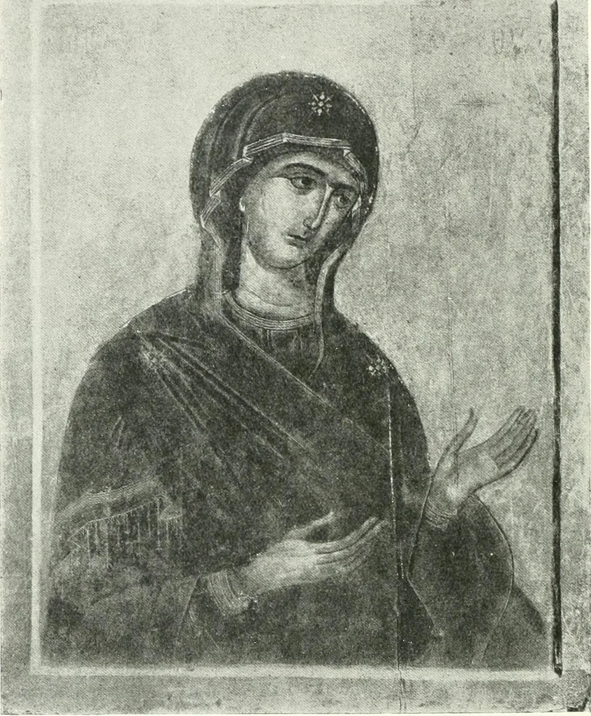 An illustration from Ikonografia Bogomateri, 1914, leaf 325