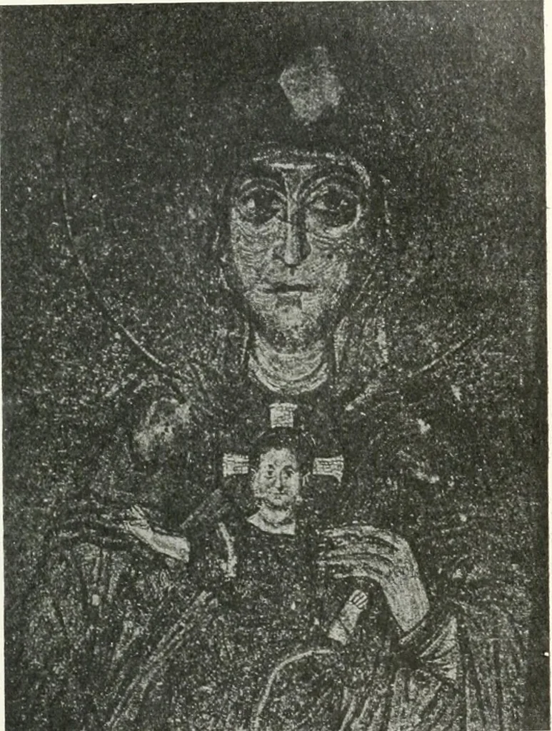 An illustration from Ikonografia Bogomateri, 1914, leaf 330