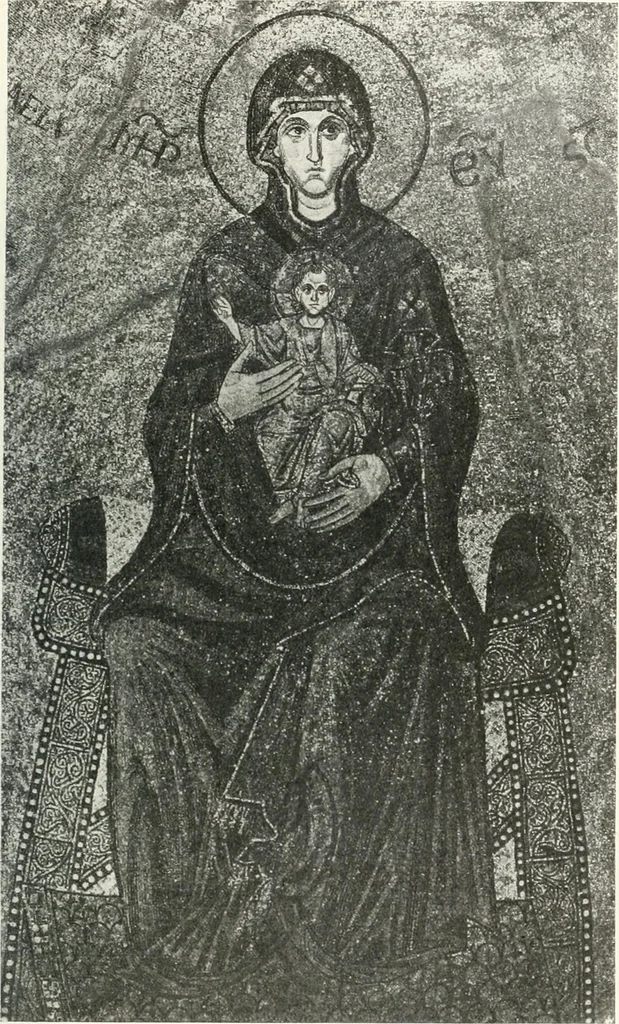 An illustration from Ikonografia Bogomateri, 1914, leaf 344