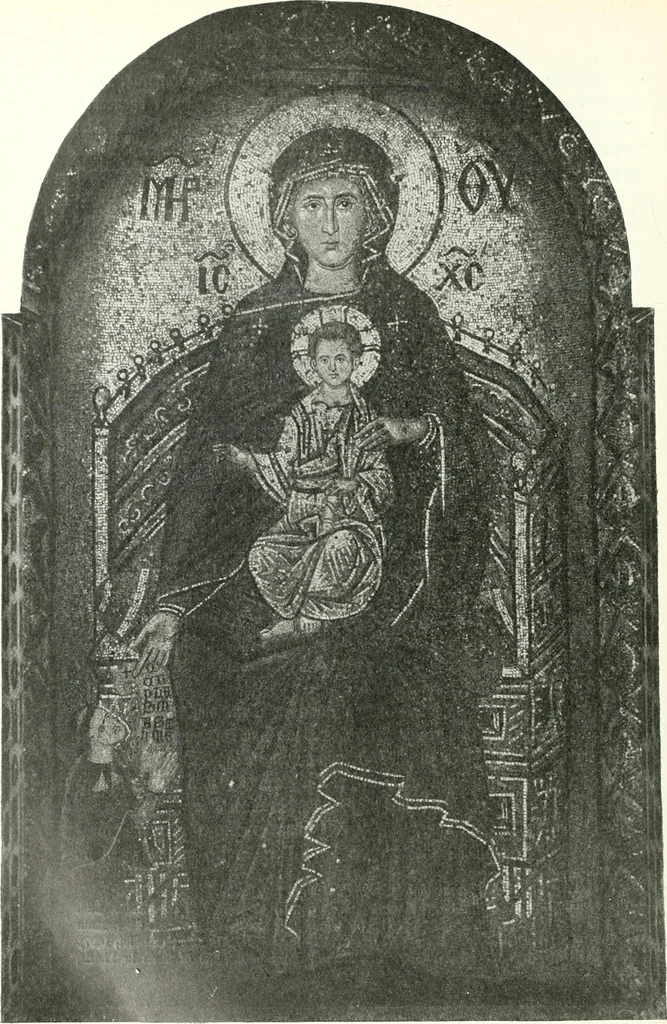 An illustration from Ikonografia Bogomateri, 1914, leaf 347