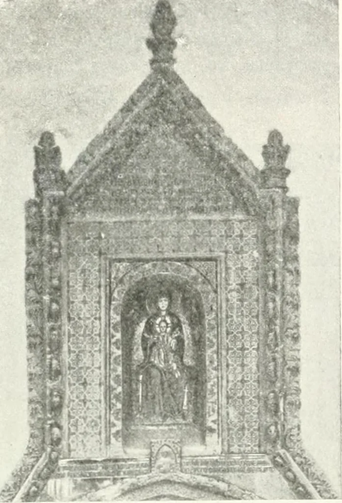 An illustration from Ikonografia Bogomateri, 1914, leaf 350