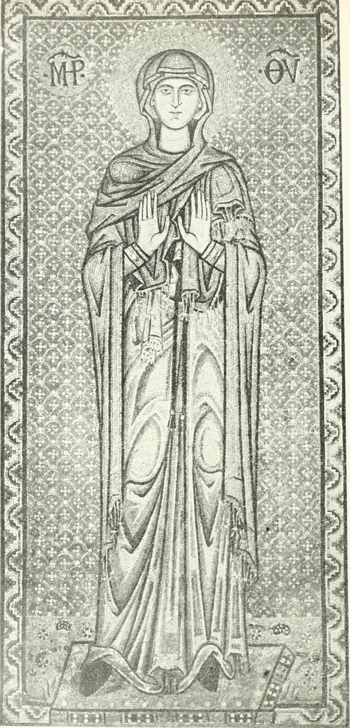 An illustration from Ikonografia Bogomateri, 1914, leaf 373