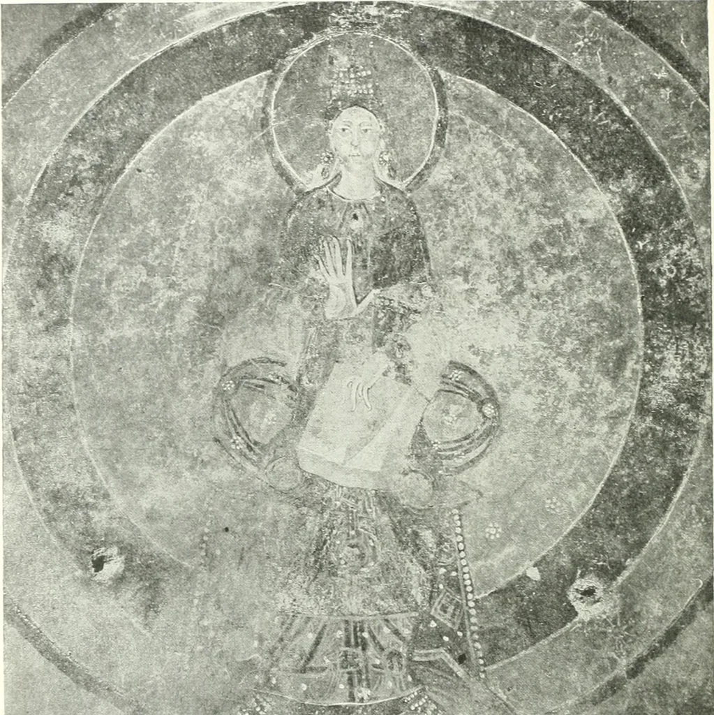 An illustration from Ikonografia Bogomateri, 1914, leaf 411
