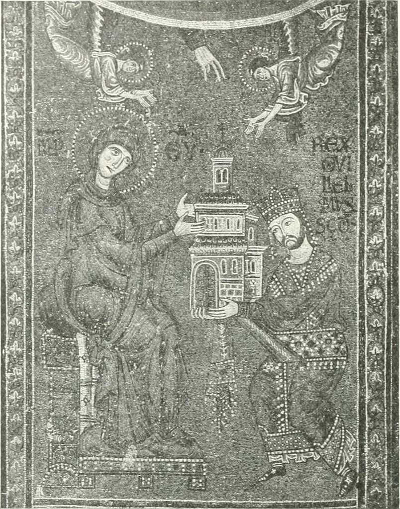 An illustration from Ikonografia Bogomateri, 1914, leaf 415