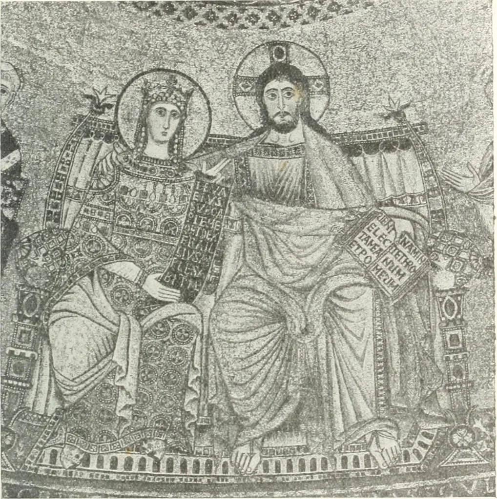 An illustration from Ikonografia Bogomateri, 1914, leaf 420