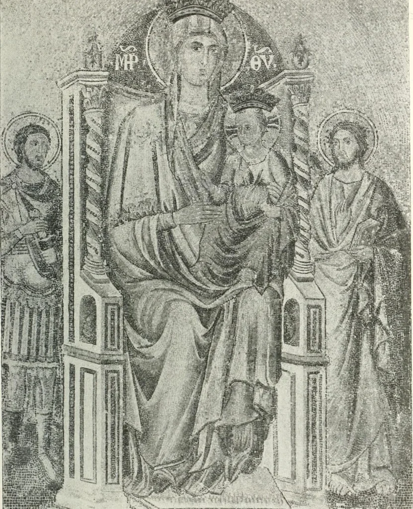 An illustration from Ikonografia Bogomateri, 1914, leaf 440