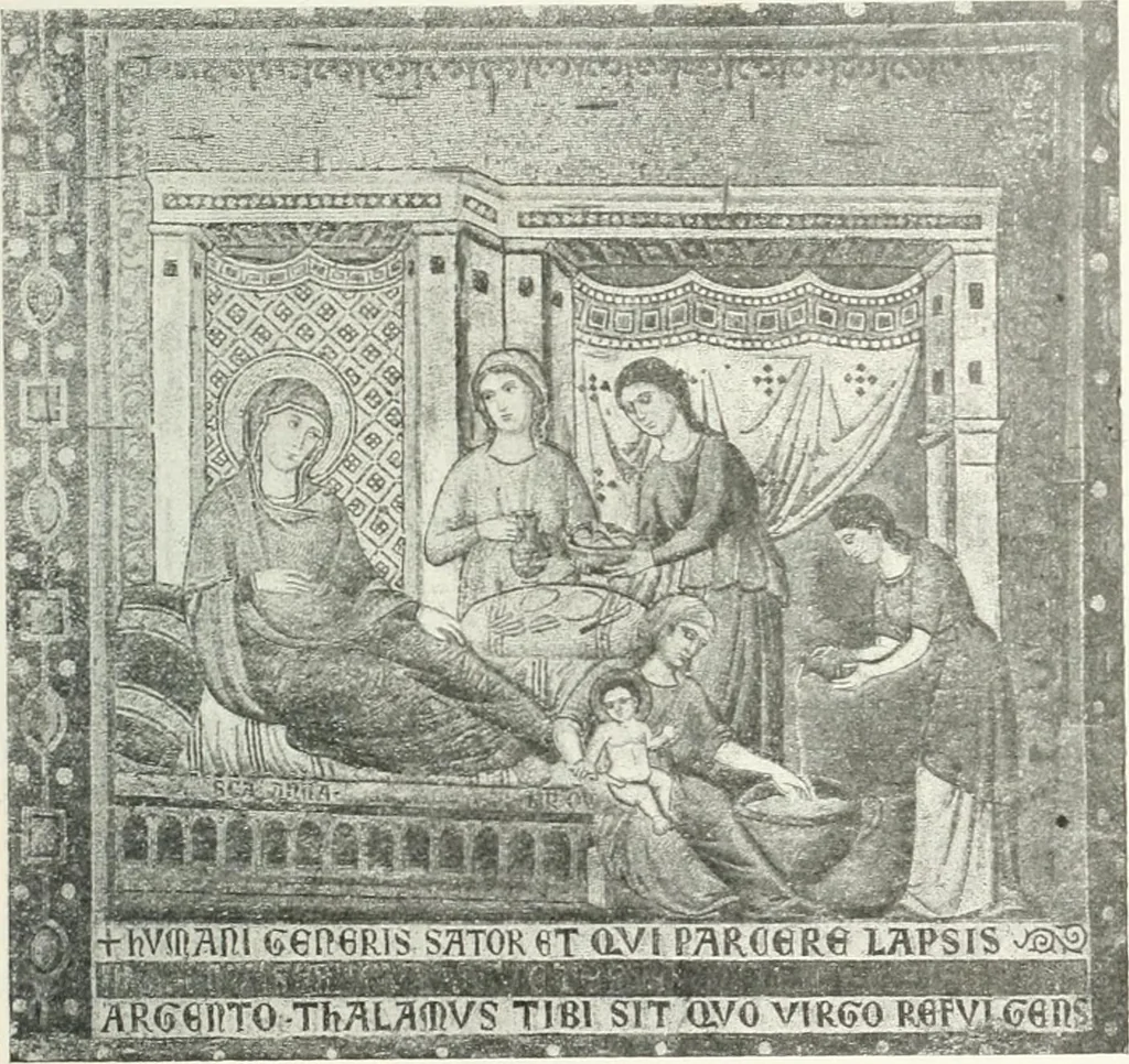 An illustration from Ikonografia Bogomateri, 1914, leaf 444