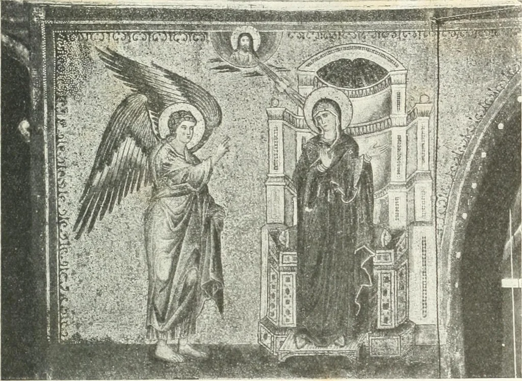 An illustration from Ikonografia Bogomateri, 1914, leaf 448