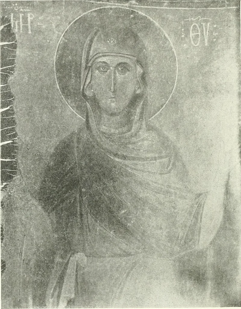 An illustration from Ikonografia Bogomateri, 1914, leaf 93