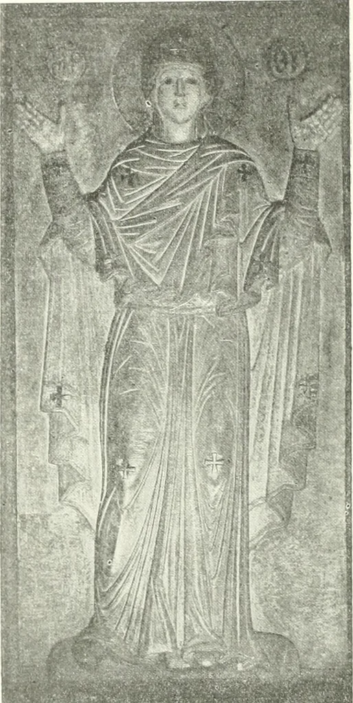 An illustration from Ikonografia Bogomateri, 1914, leaf 95