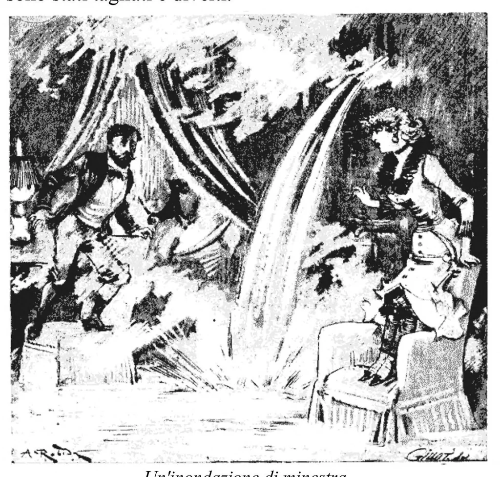 An illustration from Il 20. secolo. La conquista delle regioni aeree, 1885, leaf 138