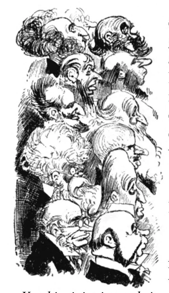An illustration from Il 20. secolo. La conquista delle regioni aeree, 1885, leaf 477