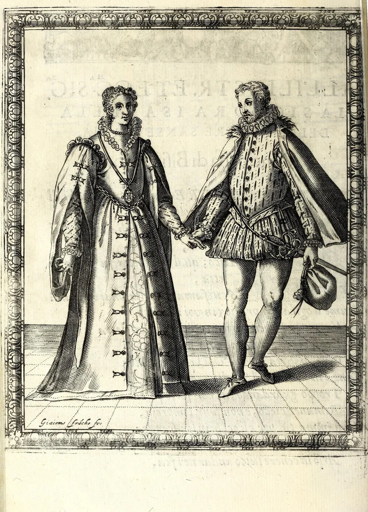 An illustration from Il ballarino, 1581, leaf 126