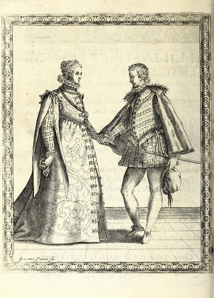 An illustration from Il ballarino, 1581, leaf 134