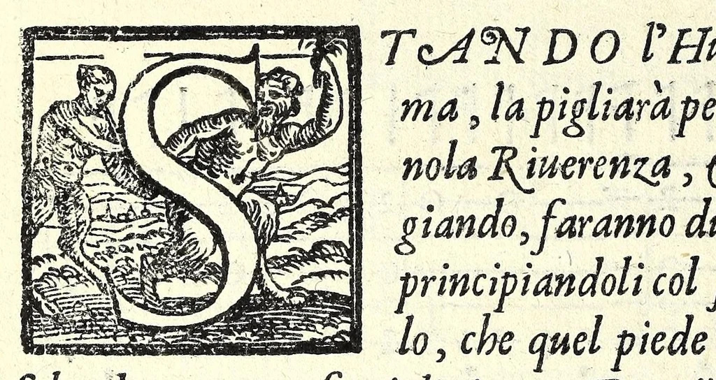 An illustration from Il ballarino, 1581, leaf 362