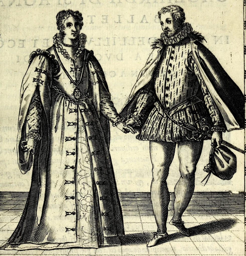 An illustration from Il ballarino, 1581, leaf 97