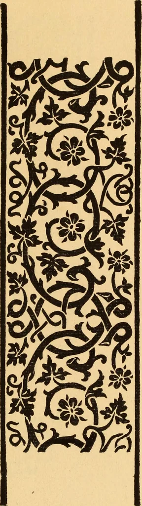 An illustration from Il Burato : libro de recami, 1909, leaf 106