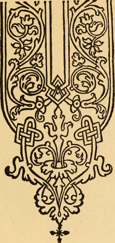 An illustration from Il Burato : libro de recami, 1909, leaf 116