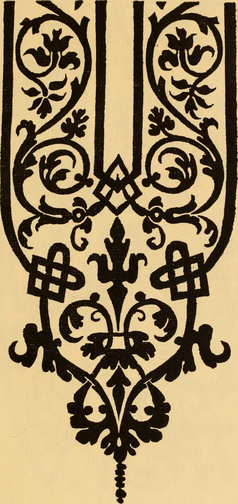 An illustration from Il Burato : libro de recami, 1909, leaf 120