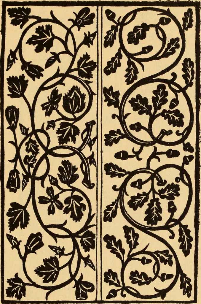 An illustration from Il Burato : libro de recami, 1909, leaf 130