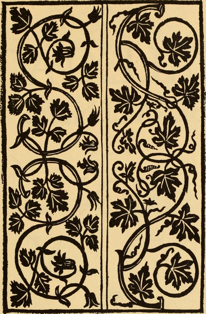 An illustration from Il Burato : libro de recami, 1909, leaf 134
