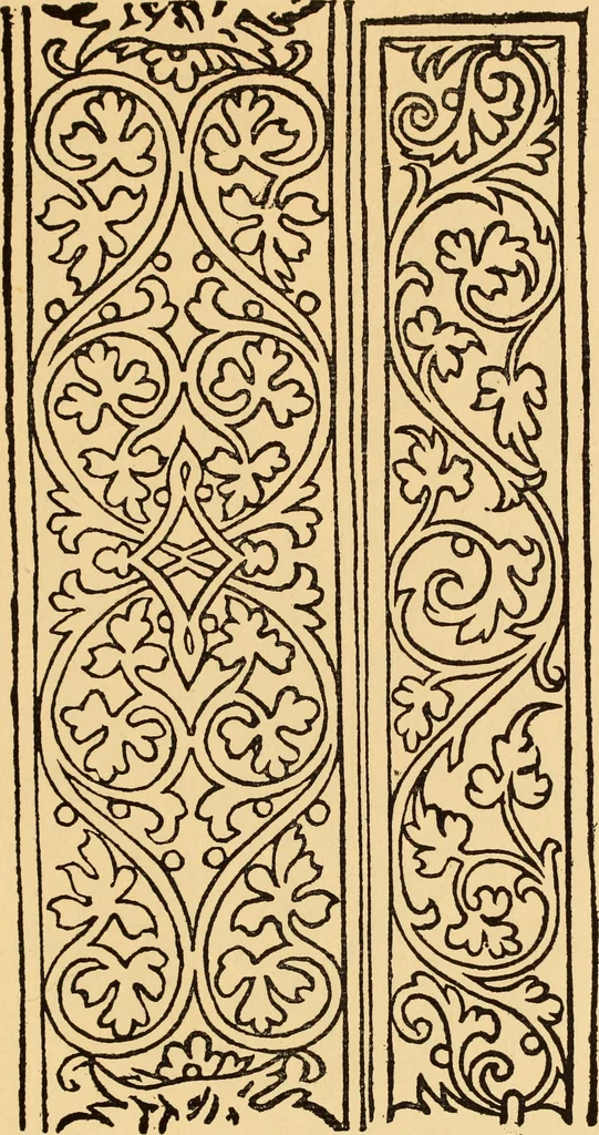 An illustration from Il Burato : libro de recami, 1909, leaf 150