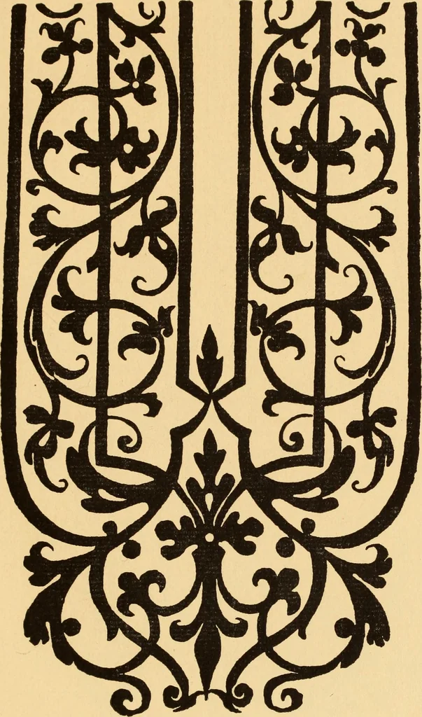 An illustration from Il Burato : libro de recami, 1909, leaf 160