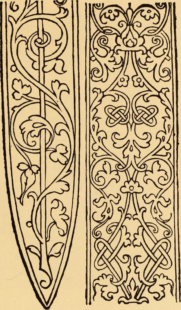 An illustration from Il Burato : libro de recami, 1909, leaf 162