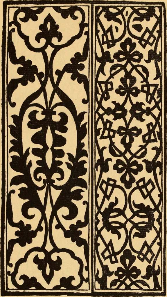 An illustration from Il Burato : libro de recami, 1909, leaf 170