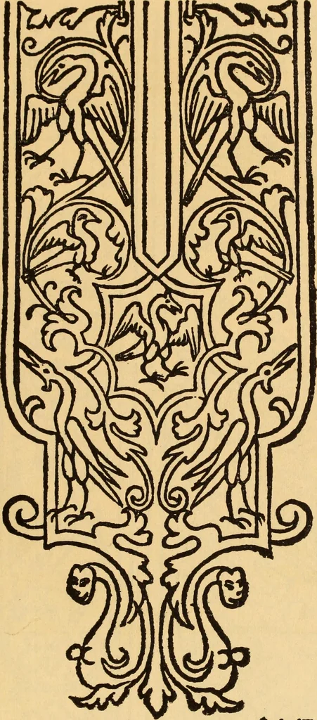 An illustration from Il Burato : libro de recami, 1909, leaf 180