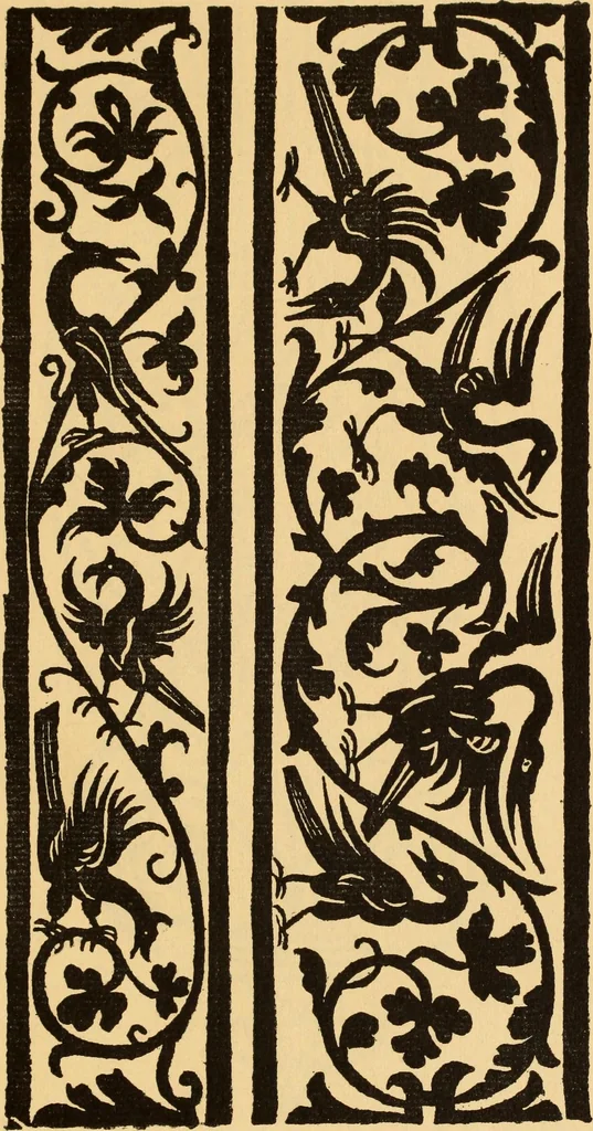 An illustration from Il Burato : libro de recami, 1909, leaf 186