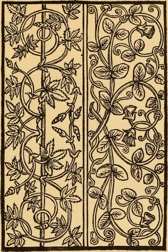 An illustration from Il Burato : libro de recami, 1909, leaf 212