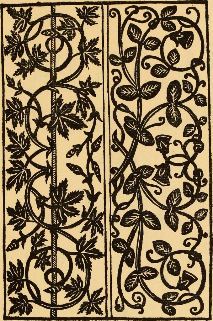 An illustration from Il Burato : libro de recami, 1909, leaf 214